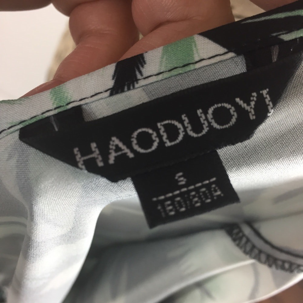 Haoduoyi Boutique Small Beach Dress Maxi Floral Coverup - Picture 7 of 8
